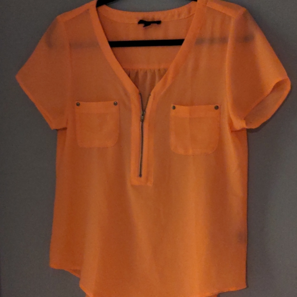 E&M Sheer Blouse